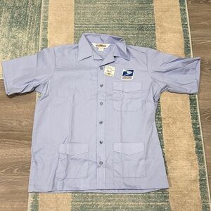 USPS United States Postal Service Shirt Jac Uniform Top Large NEW